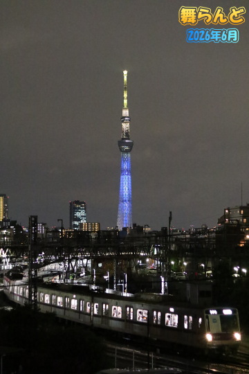 ソラカラちゃんライティング(東京スカイツリー&東京メトロ8000系)