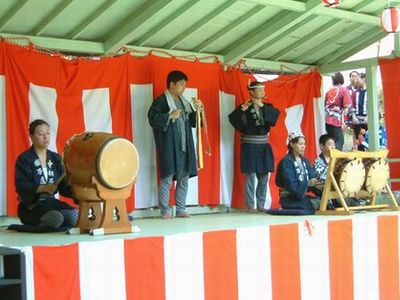 相原町の郷土芸能と神輿